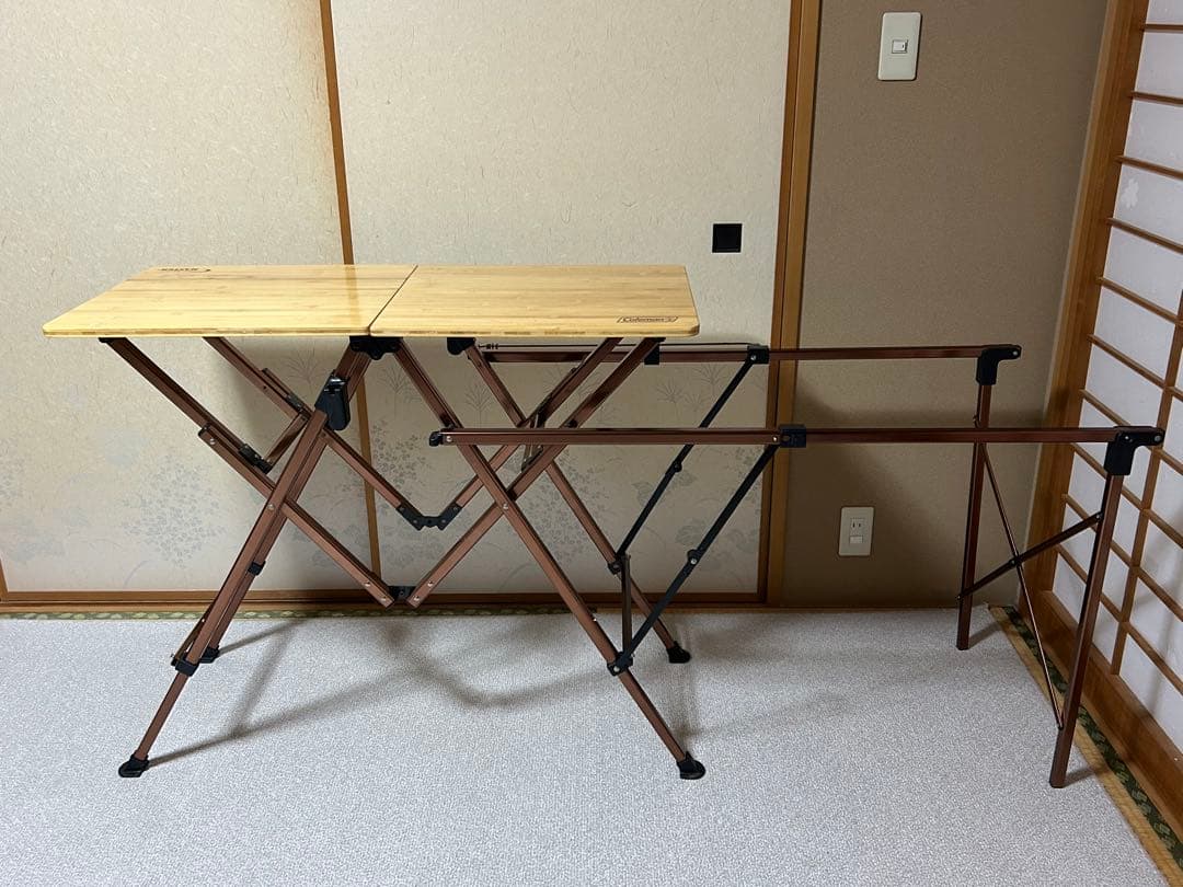 【土日値下げ】Coleman マスターシリーズ　キッチンテーブル