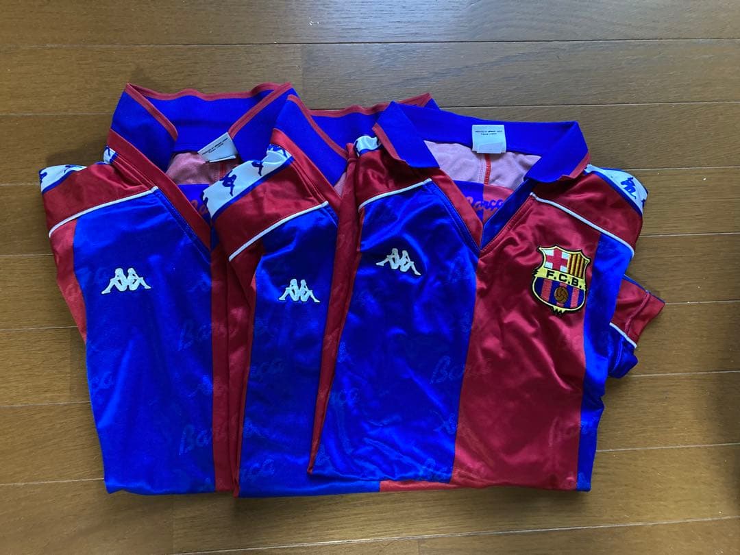 Kappa FC Barcelona ユニフォーム 3枚 90年代
