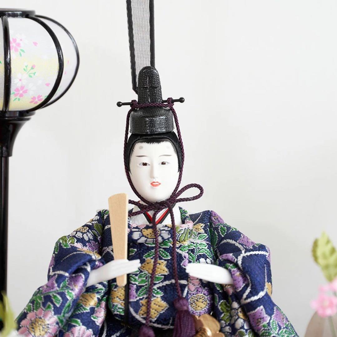ひな人形 雛人形 新品 コンパクト 日本製 ケース飾り ひなまつり TKN02