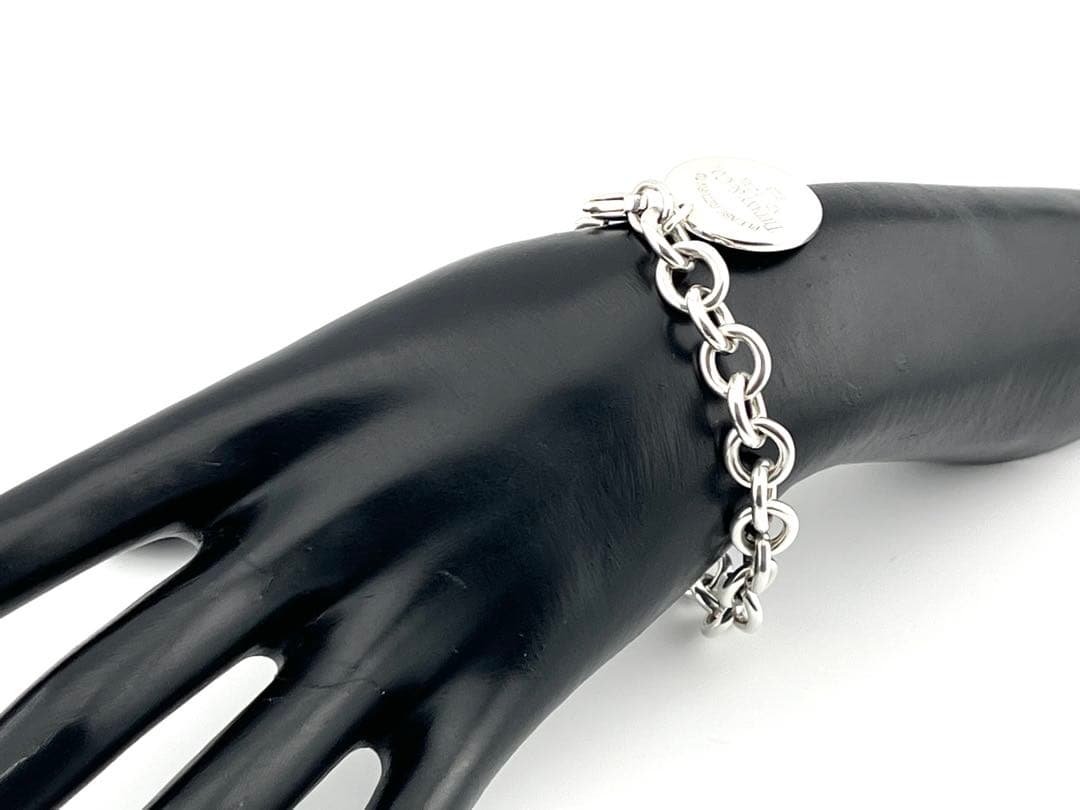 h988 ティファニー　リターントゥ　オーバルタグ　プレート　ブレスレット925