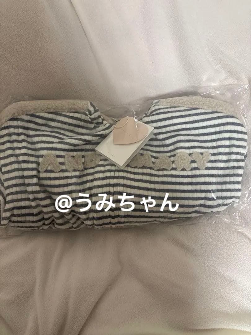 本日限定価格‼️ANDMARY Merry border zip tops