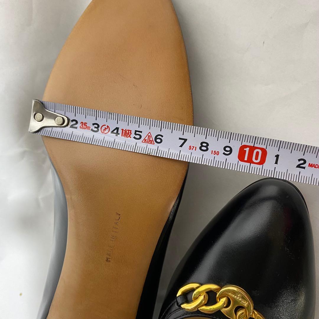 フェラガモ 黒パンプス　約24cm ビンテージ　未使用自宅保管品