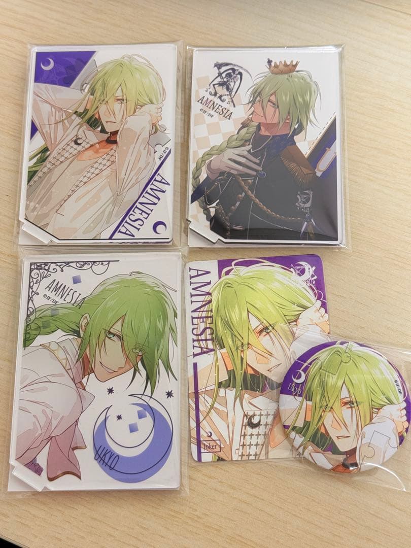 オトメイトストアAMNESIA アムネシア ウキョウ アクスタ パルカ 缶バッジ