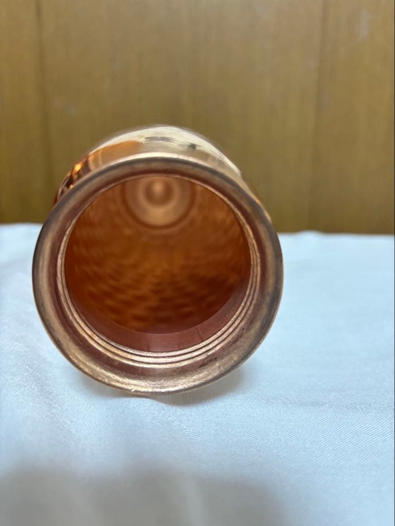 8月15月まで5%off純銅製ウォーターボトル　アーユルヴェーダ　2本