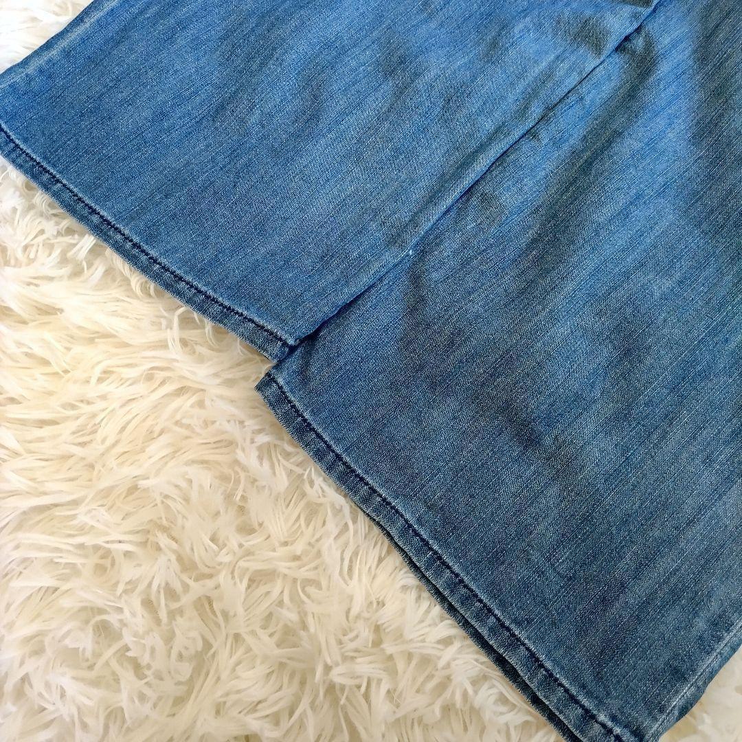 JENNE﻿ ジェンヌ 2wayハイウエストリラックスデニムパンツ