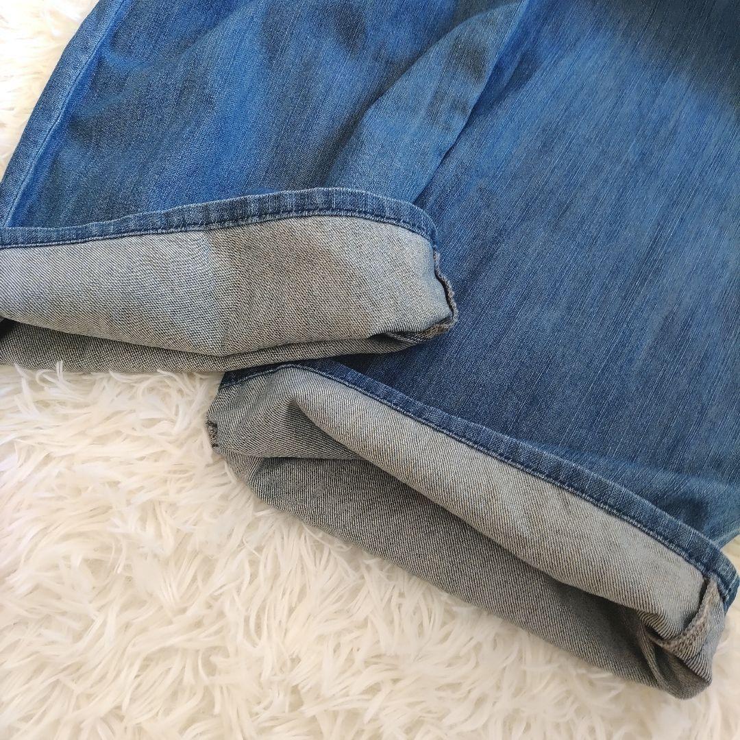 JENNE﻿ ジェンヌ 2wayハイウエストリラックスデニムパンツ