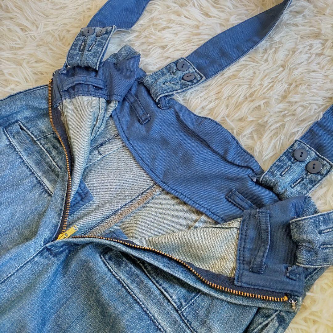 JENNE﻿ ジェンヌ 2wayハイウエストリラックスデニムパンツ