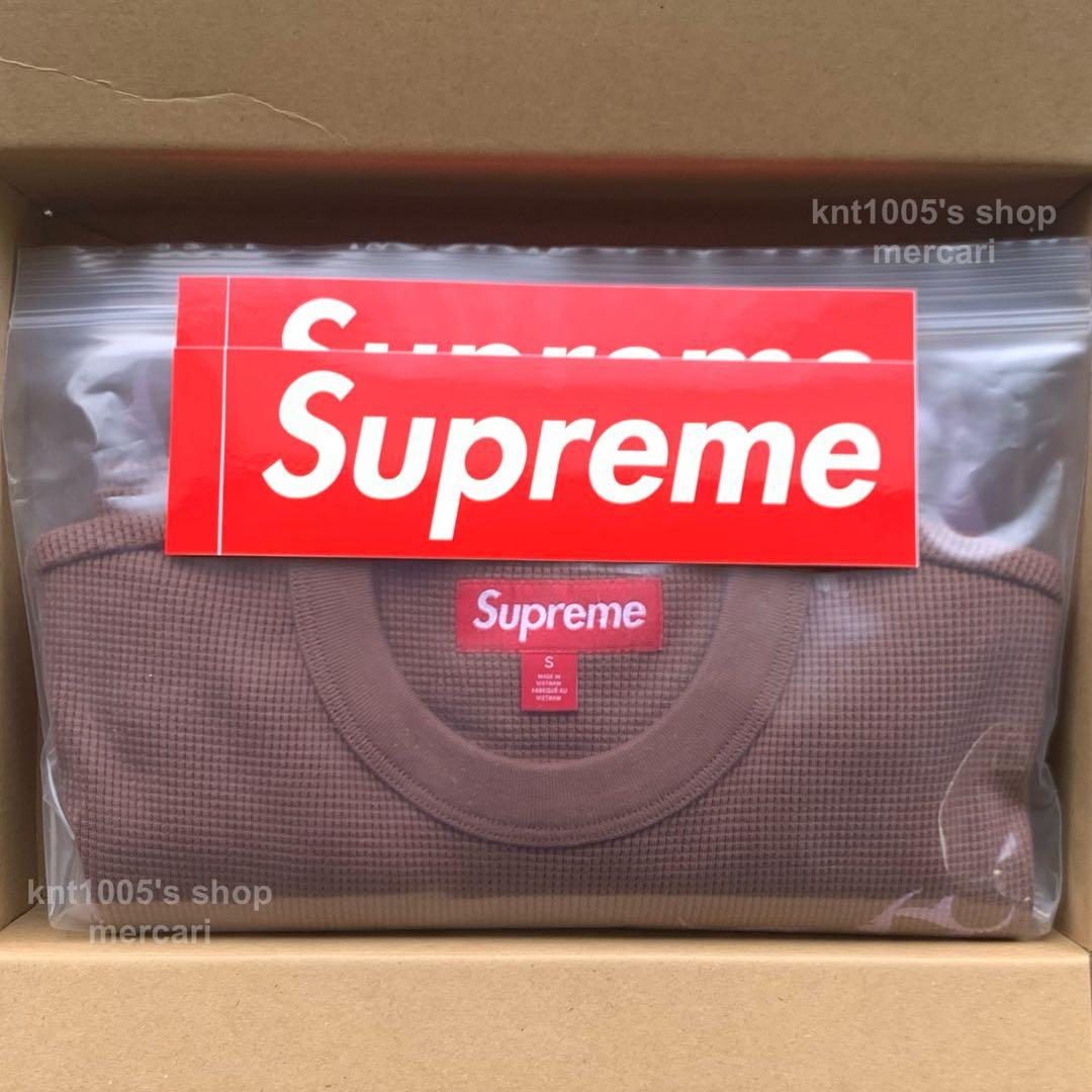 Supreme サーマル シュプリーム Angel Thermal ブラウン S