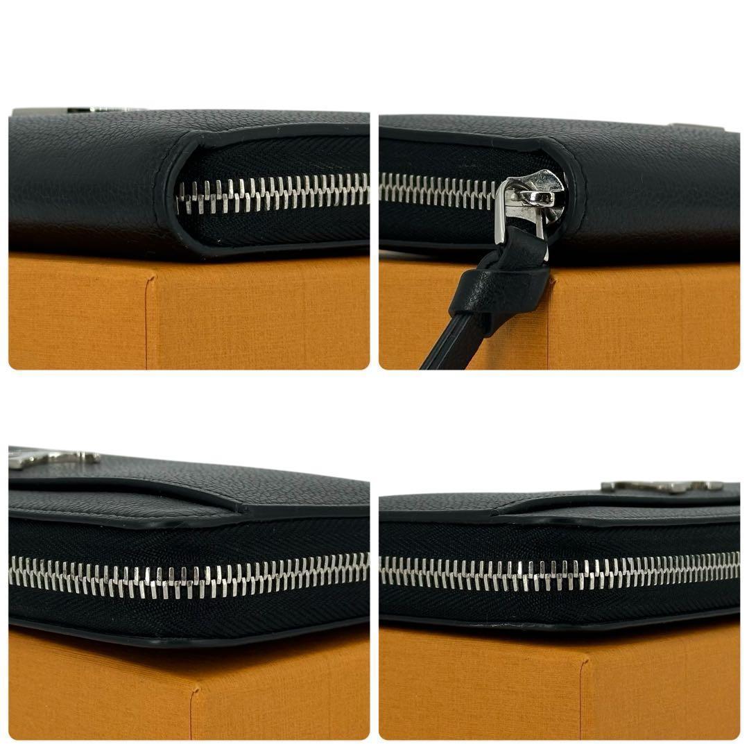 ほぼ未使用級　ルイヴィトン　ジッピーウォレット　ロックミー　ブラック　黒　LV