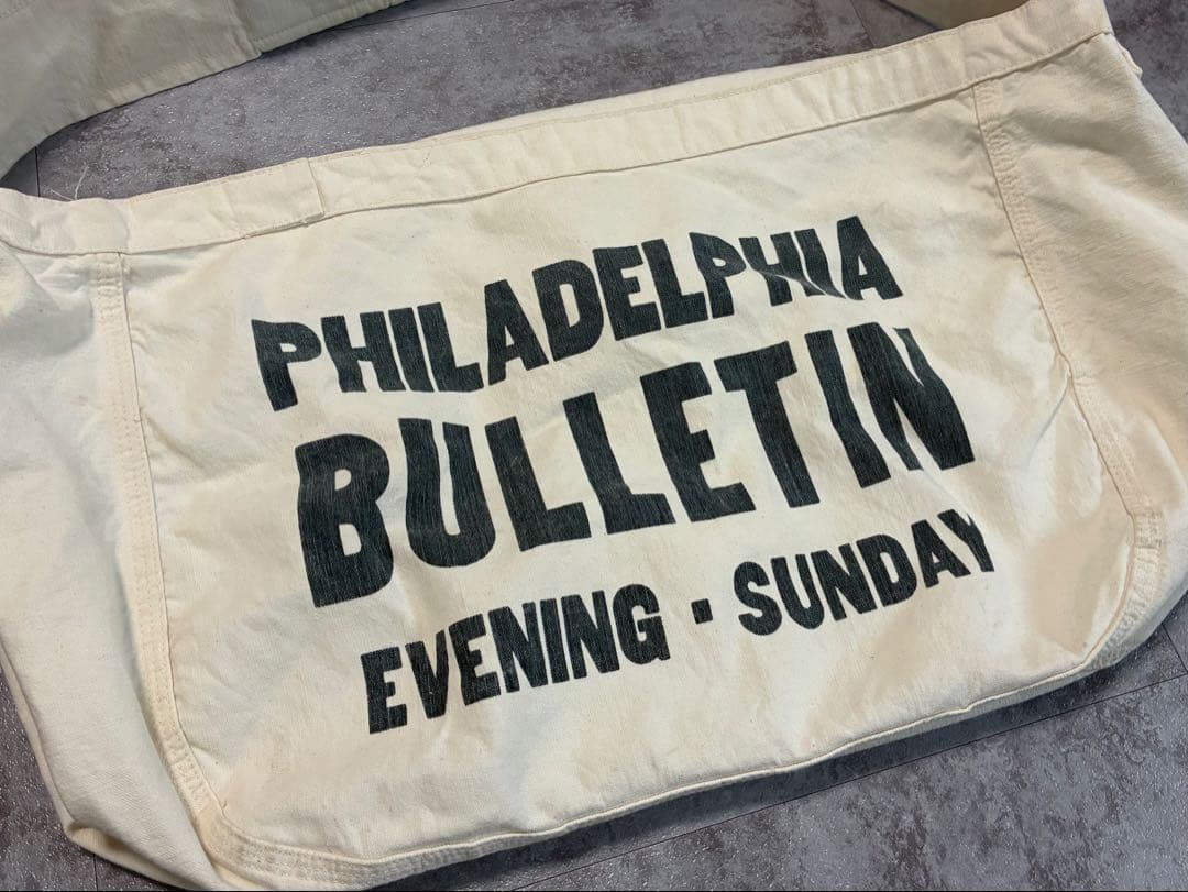 【名作】DUBBLEWORKS WAREHOUSE ニュースペーパーバッグ