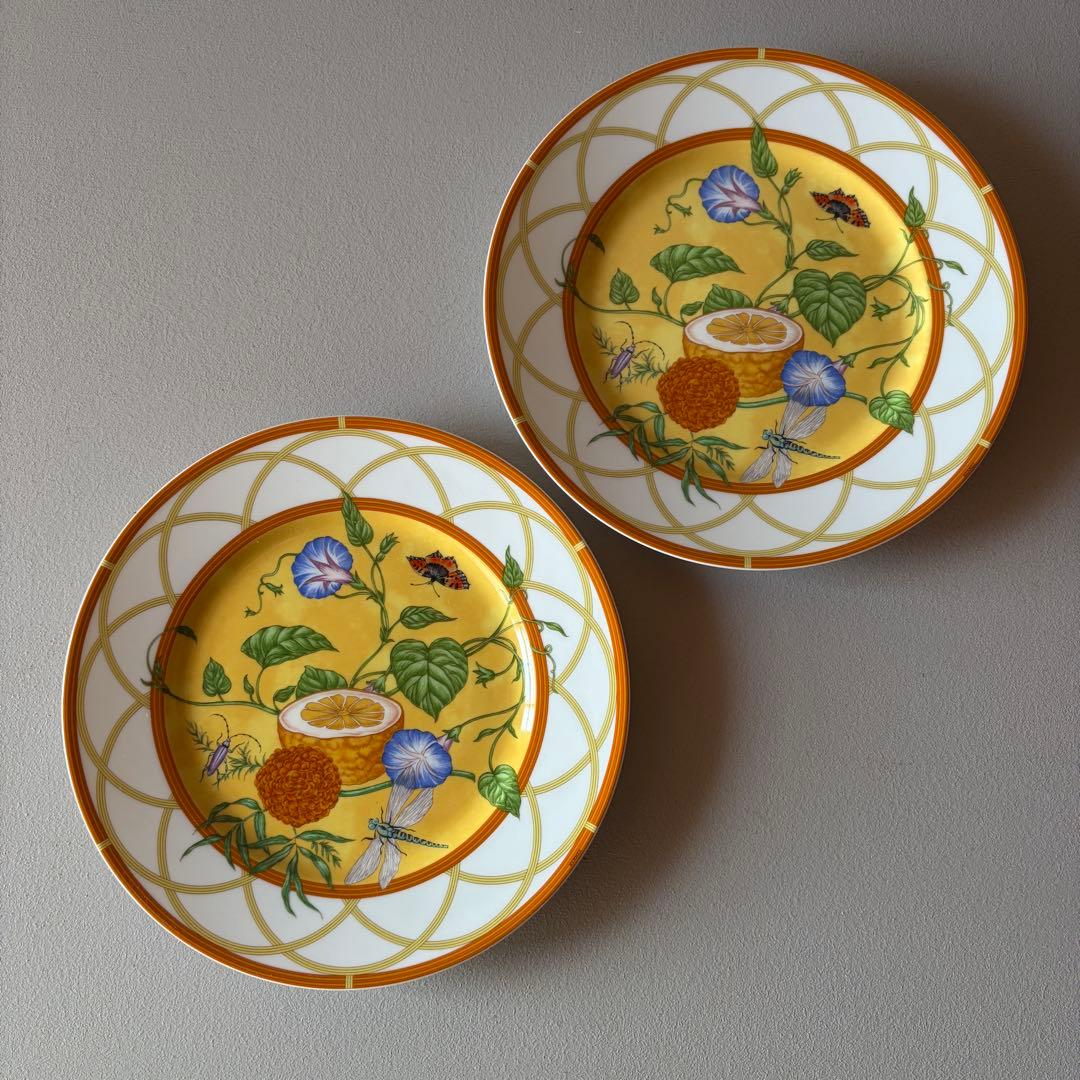 エルメス シエスタ プレート 22cm ２枚セット