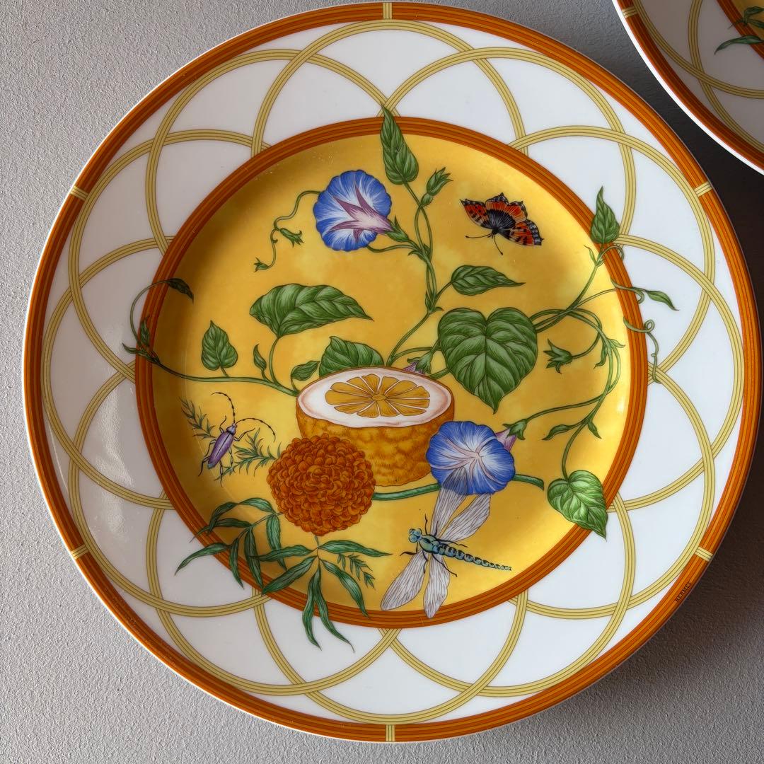 エルメス シエスタ プレート 22cm ２枚セット