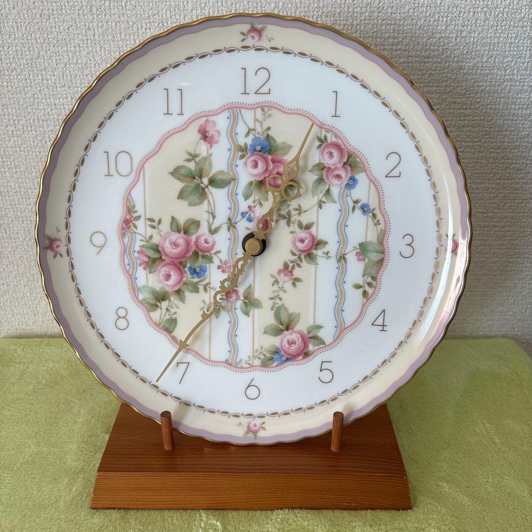 ノリタケローズパティオ 時計