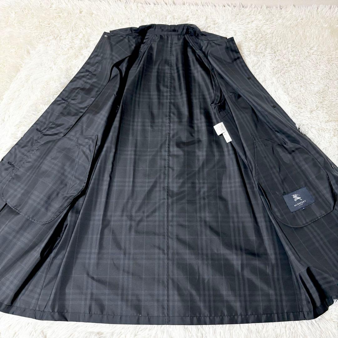 バーバリーロンドン ステンカラーコート ノバチェック 大きいサイズ 15号