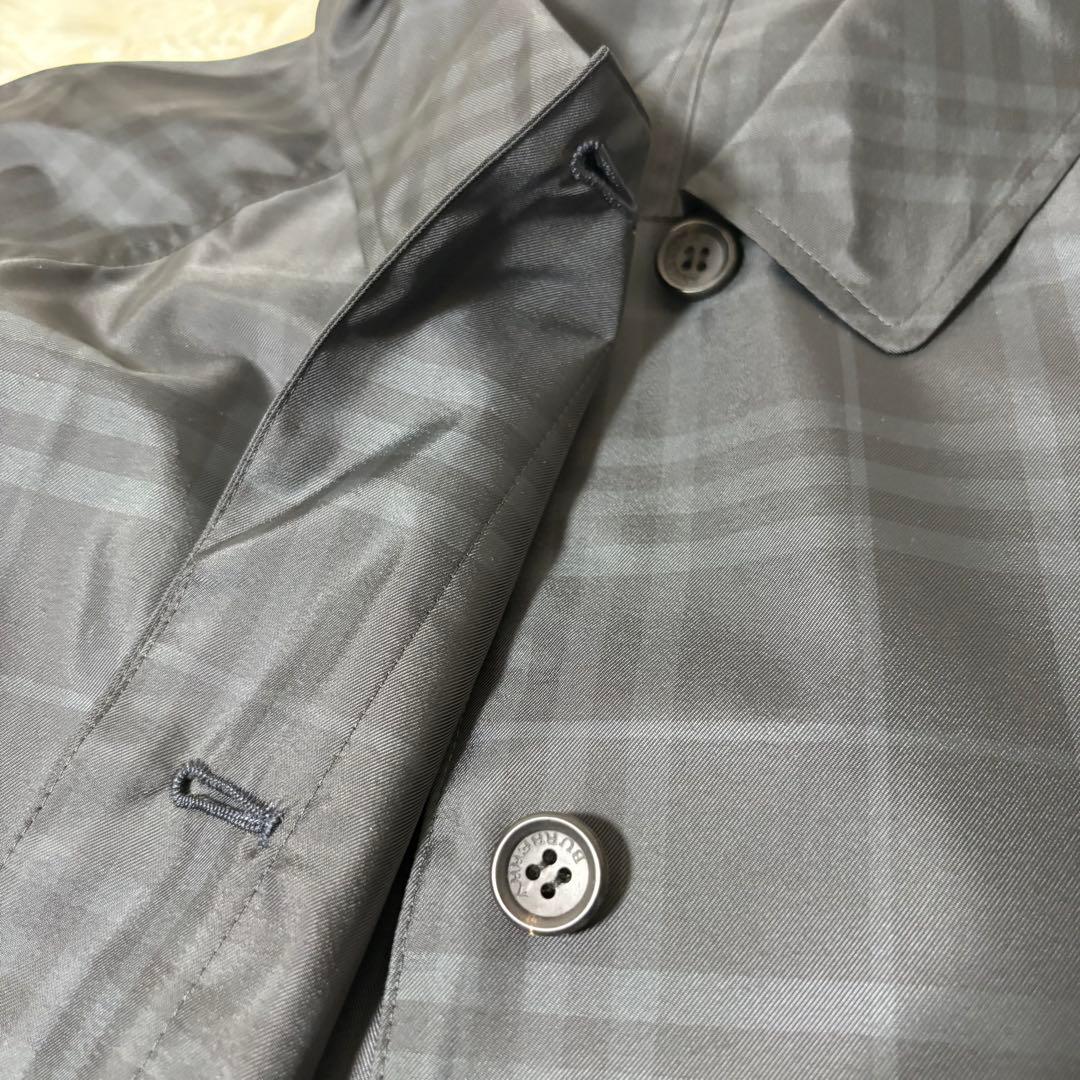 バーバリーロンドン ステンカラーコート ノバチェック 大きいサイズ 15号