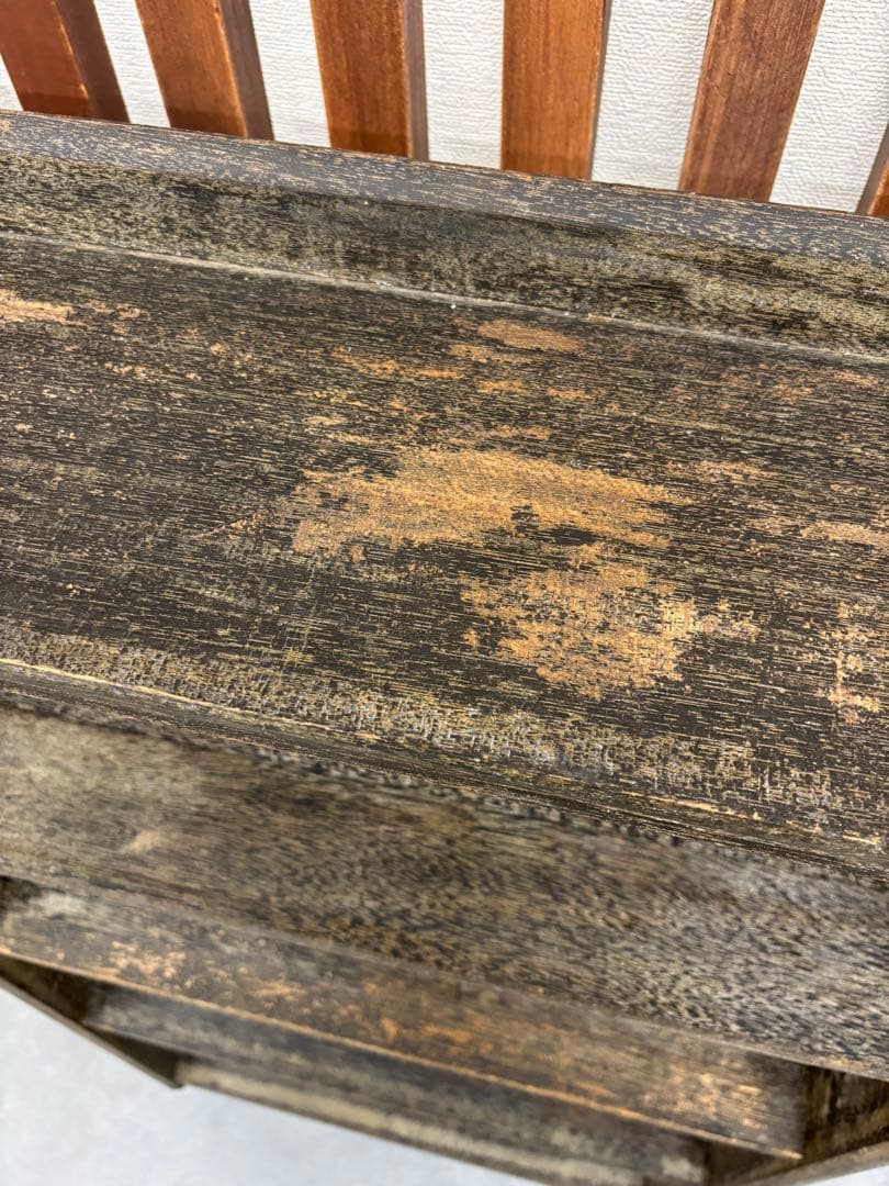 木製 5段ラック 本棚 ヴィンテージ レトロ 古道具 レトロ インテリア