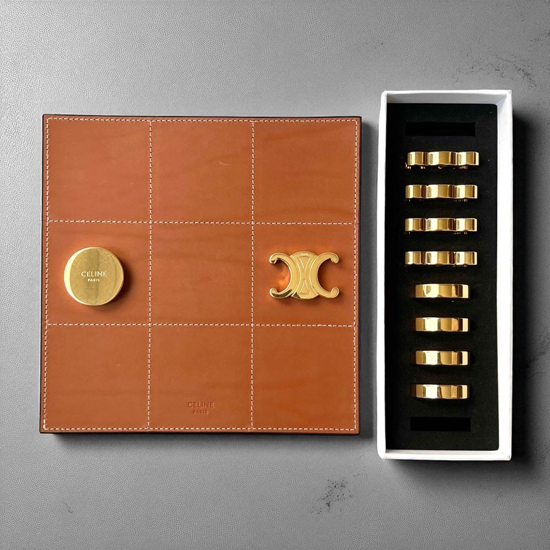 美品 セリーヌ ティックタックトゥー トリオンフ ボードゲーム インテリア