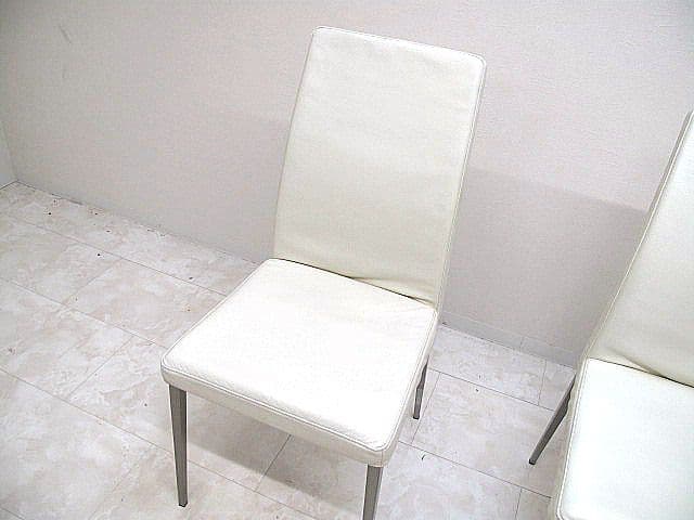 ボーコンセプト 「ニコチェア」　レザーチェア 2脚セット　　ダイニングチェア