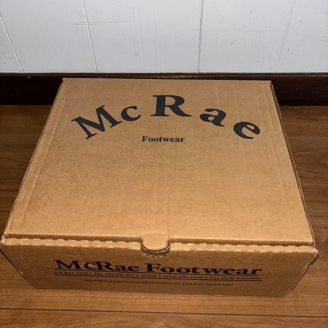 未使用品　米軍　 実物　McRaefootwearミリタリーブーツ26cm