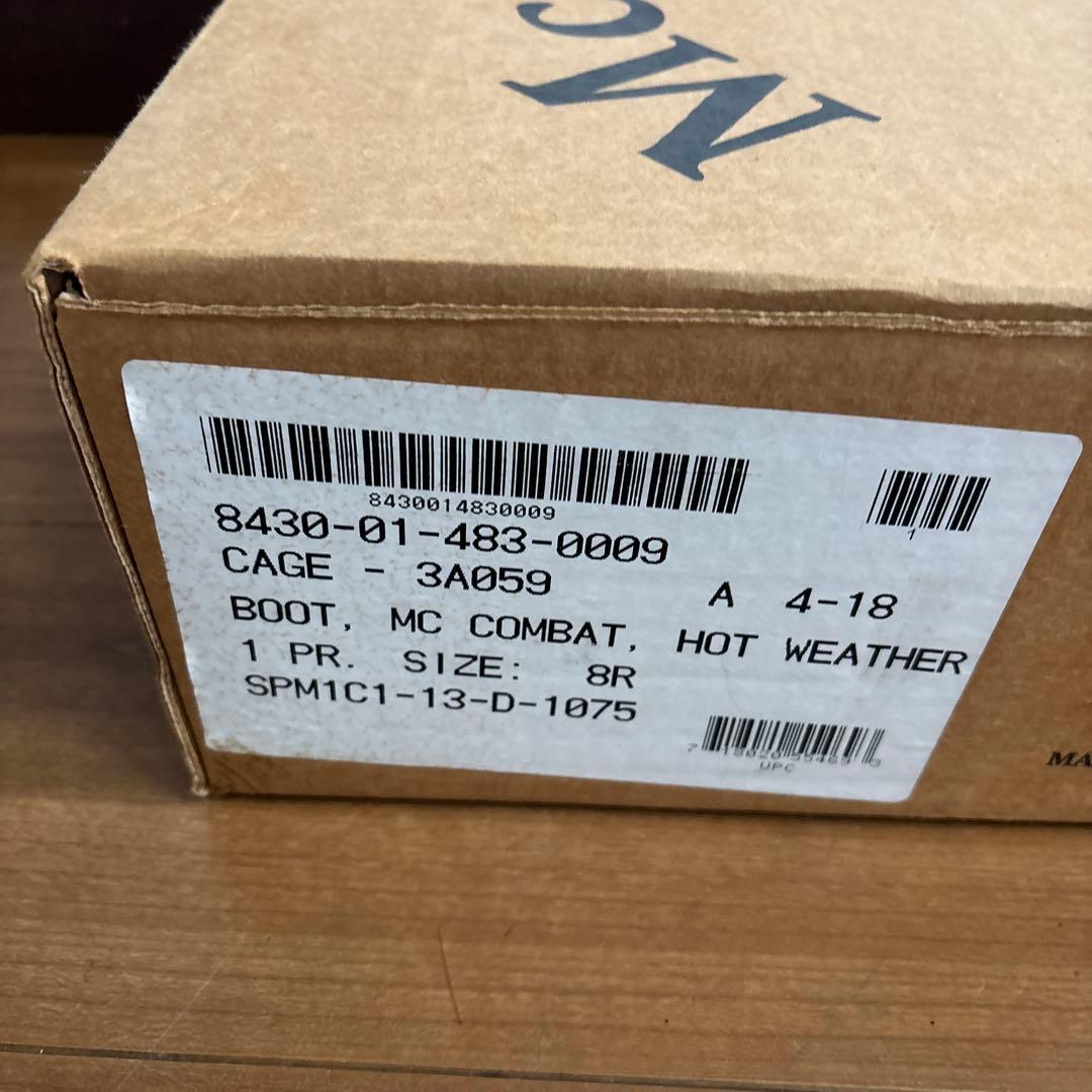 未使用品　米軍　 実物　McRaefootwearミリタリーブーツ26cm