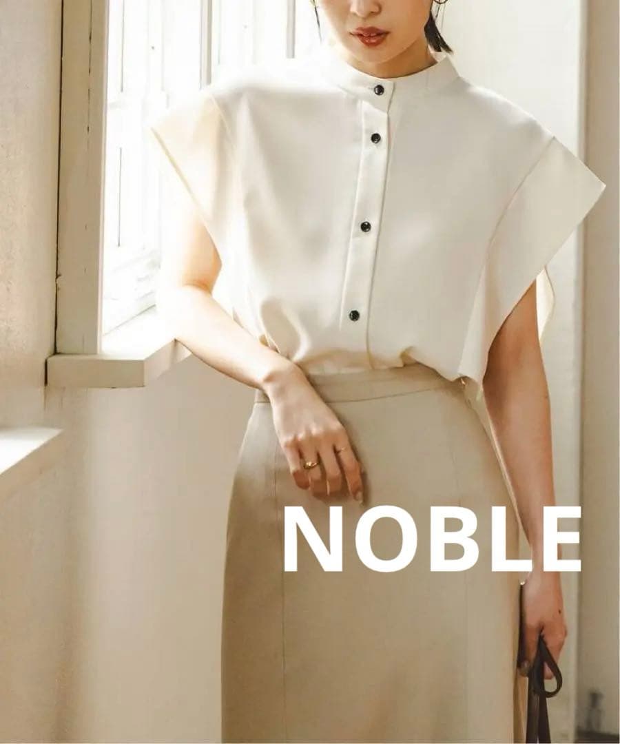 《WEB限定追加》【洗える】スクエアースリーブフロントオープンブラウス2