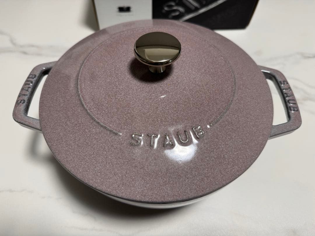 STAUB ワナベ シフォンローズ L 20cm