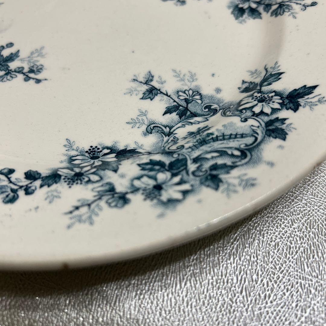 フランスアンティーク　ジョワジールロワ　ポンパドール　平皿