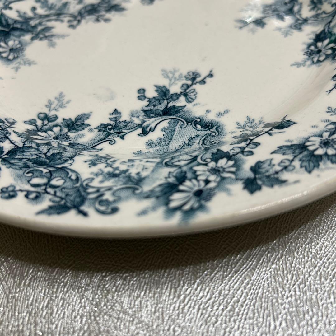 フランスアンティーク　ジョワジールロワ　ポンパドール　平皿