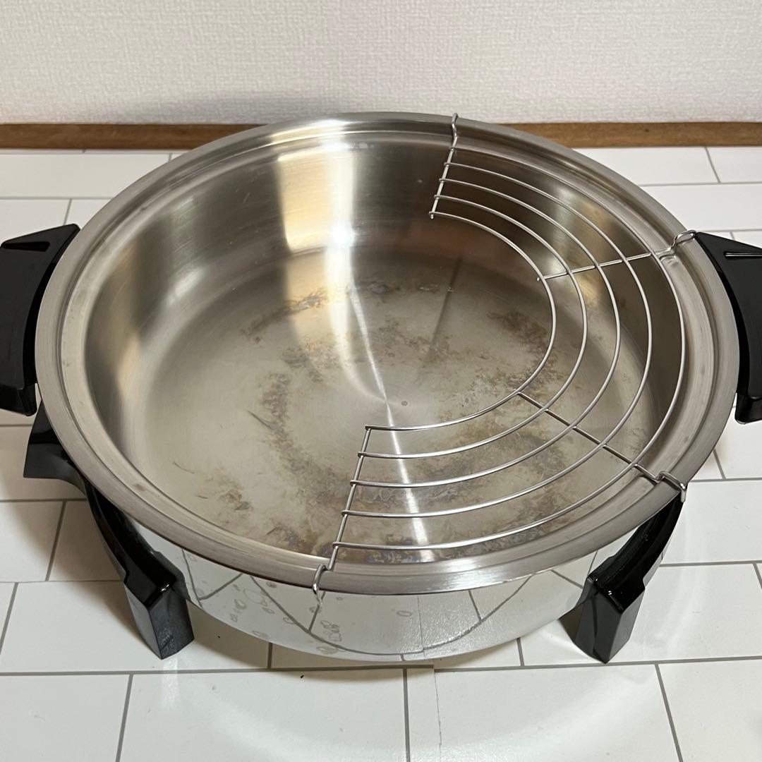 ウエストベンド エレスキコア 電気フライパン ステンレス　電気鍋