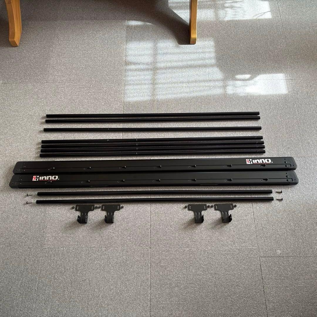 inno INSUTスクエアベースステー & ルーフキャリアIN559BK