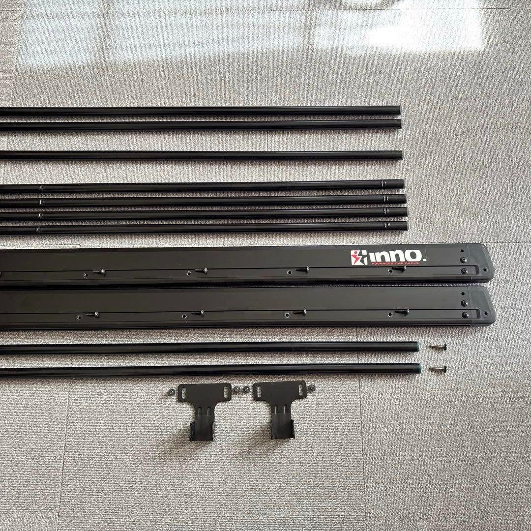inno INSUTスクエアベースステー & ルーフキャリアIN559BK