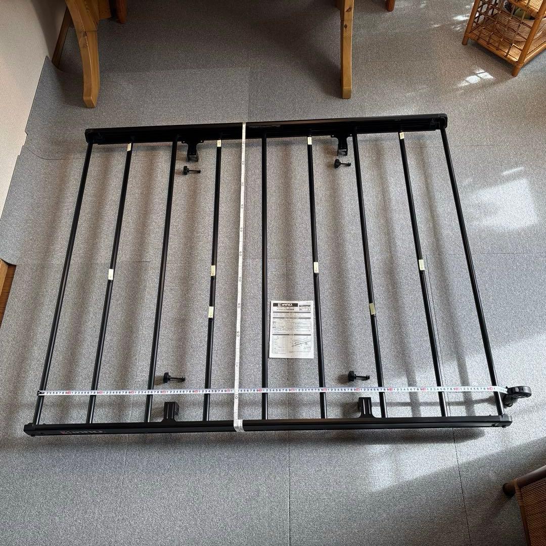 inno INSUTスクエアベースステー & ルーフキャリアIN559BK