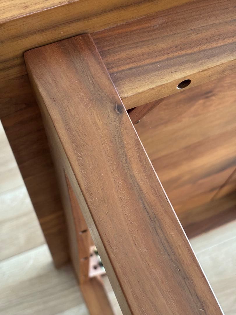 無印良品 ダイニングテーブル ウォールナット 140-80cm