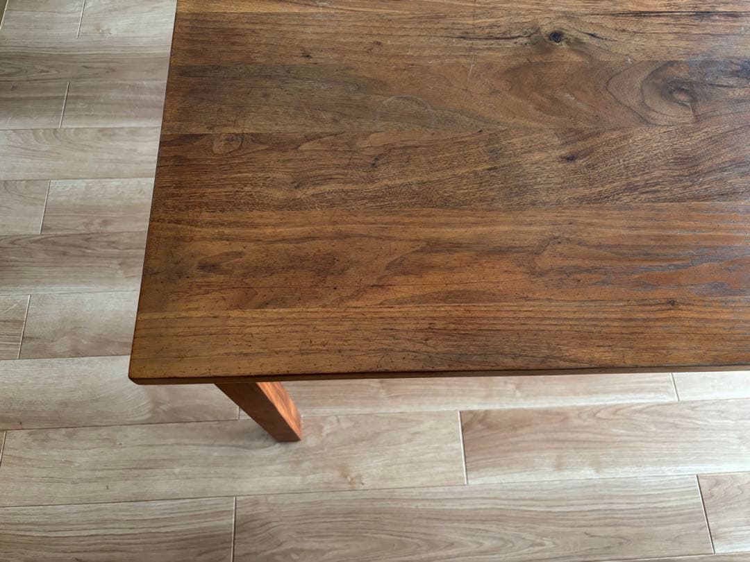 無印良品 ダイニングテーブル ウォールナット 140-80cm