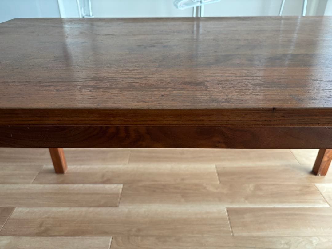 無印良品 ダイニングテーブル ウォールナット 140-80cm