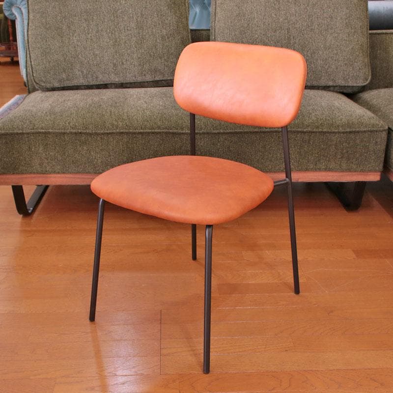 ダイニングチェア キャメルブラウン 椅子 ヴィンテージ 635-184