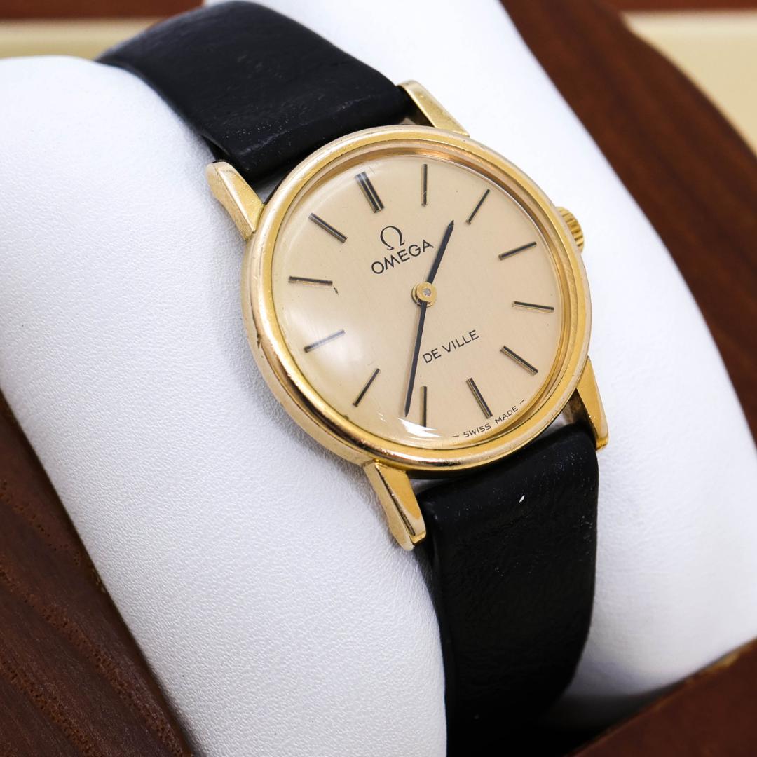 稼働 OMEGA 腕時計 手巻き 機械式 ラウンド アンティーク 2600