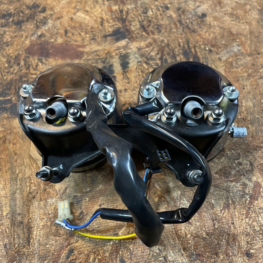 SR400用純正スピード&タコメーターセット中古品