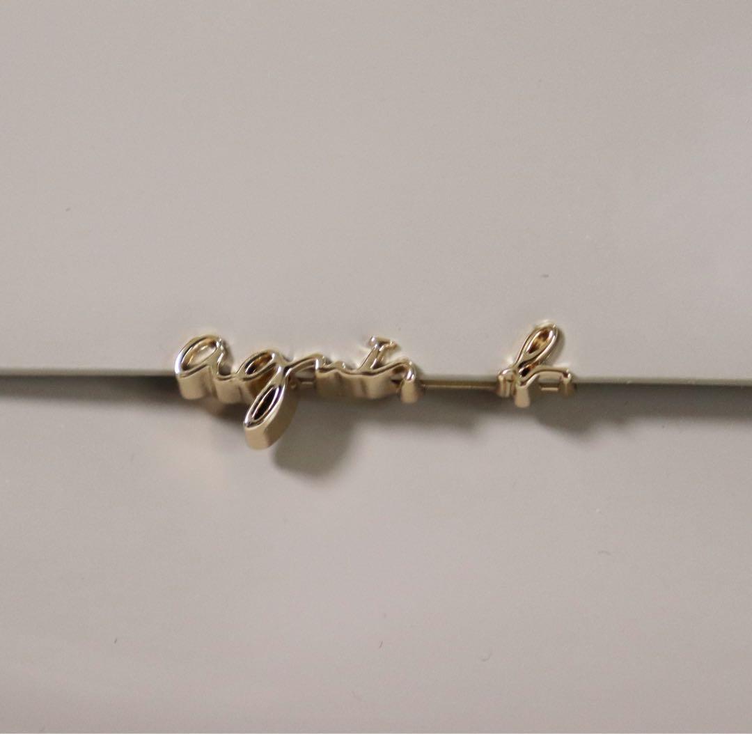 《アニエスベー》箱付未使用 イタリア製素材 エナメルレザー がま口2つ折り財布