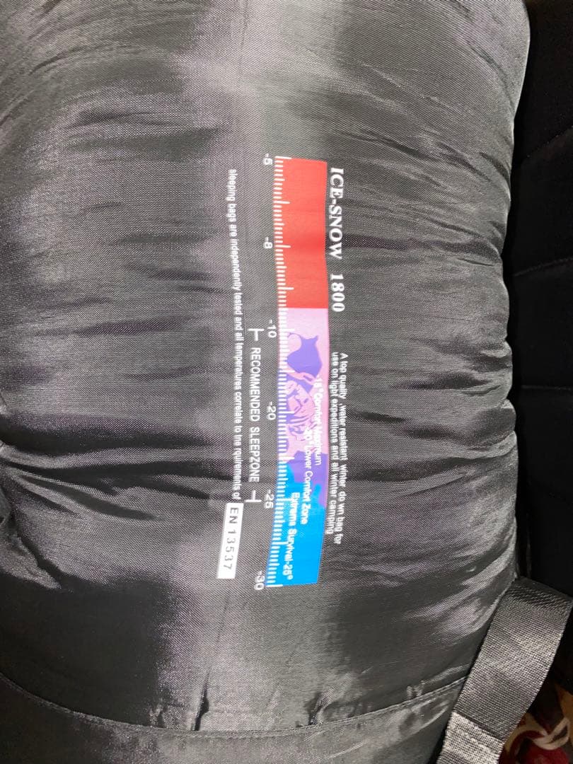 ダウンシュラフ800gColumbiaグースダウンシュラフ コロンビア
