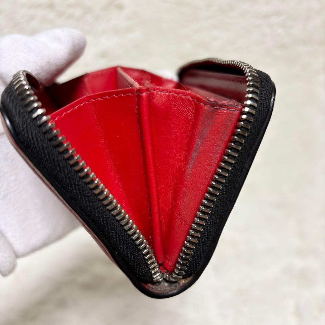 クリスチャンルブタン ケース 財布 ラウンドファスナー クラフトロゴ