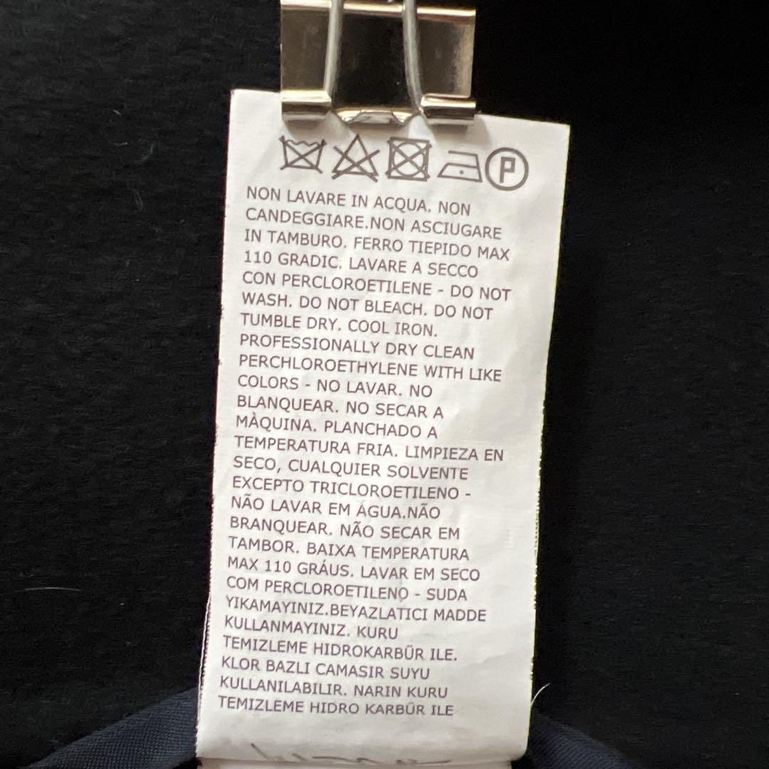 極美品✨マックスマーラ クチートアマーノ ダブルブレスト リバーコート 黒 42