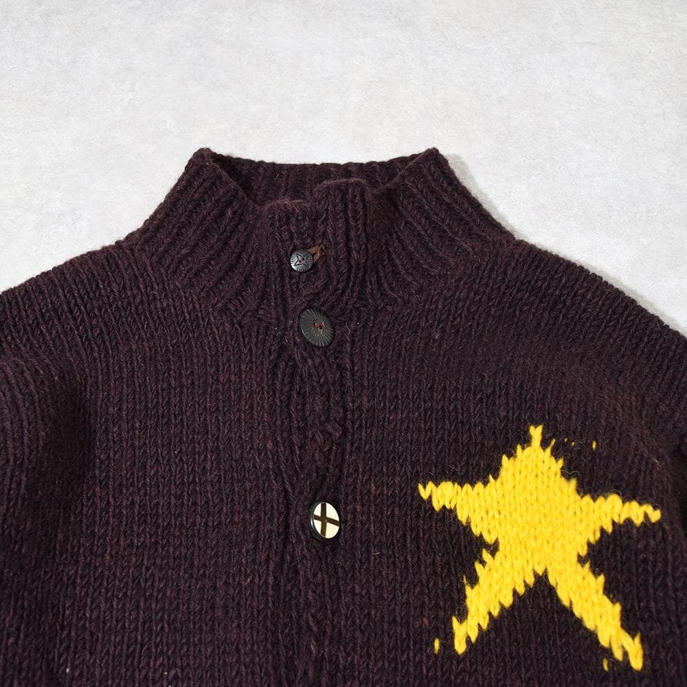 希少 TIGRE BROCANTE 手編み ハンドニット カウチン スーベニア