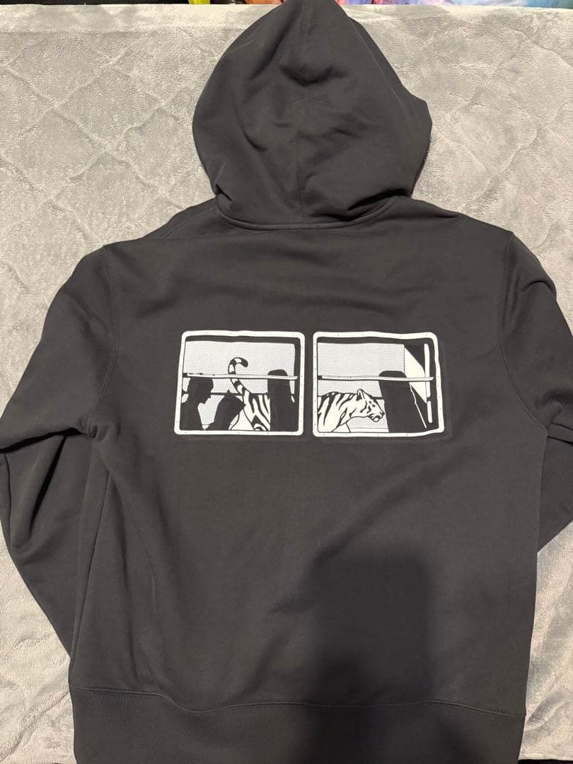 KENZO ブラック フルジップフーディ