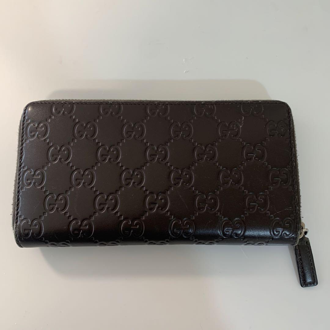 GUCCI☆グッチ　シマ☆長財布
