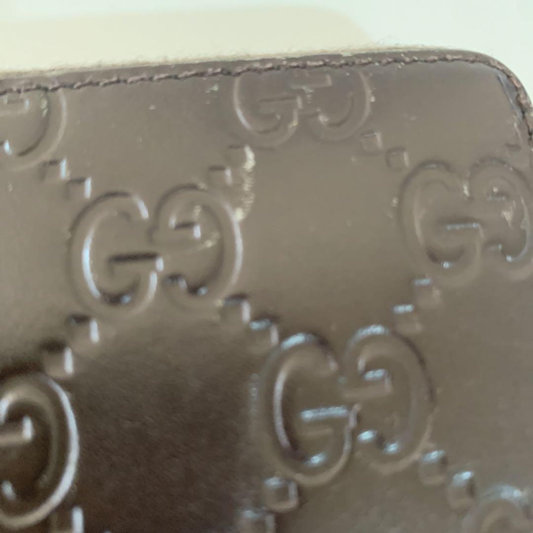 GUCCI☆グッチ　シマ☆長財布