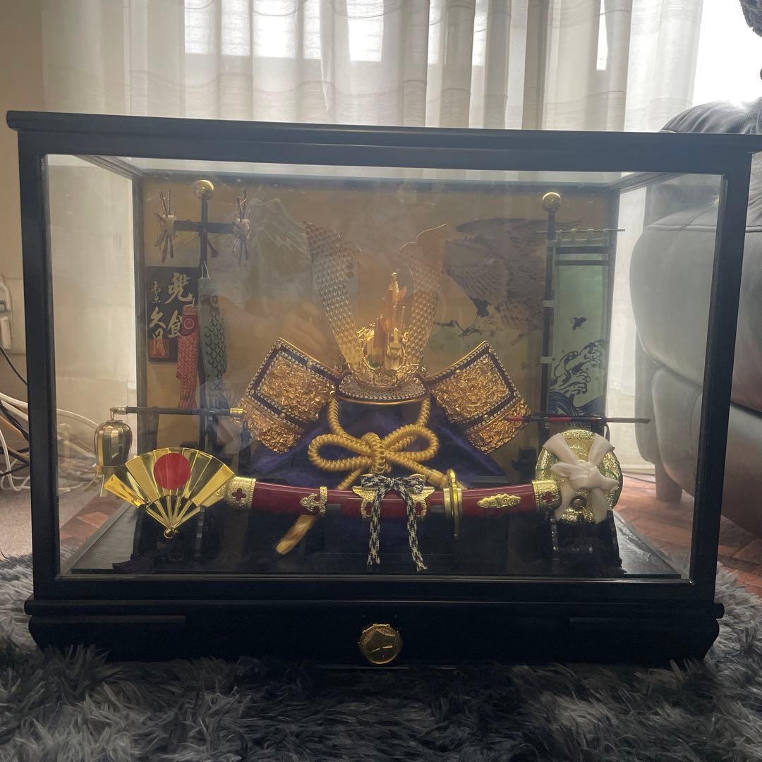 久月　五月人形 伝統的な飾り