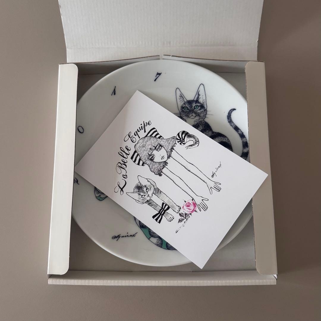 (ポストカード付)宇野亜喜良 お皿2枚セット