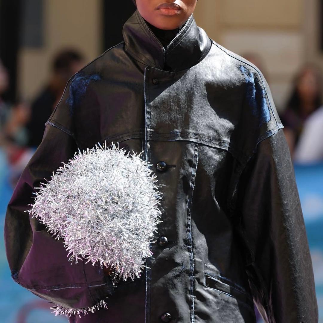 25ss doublet レザーコーティングデニムジャケット ダブレット