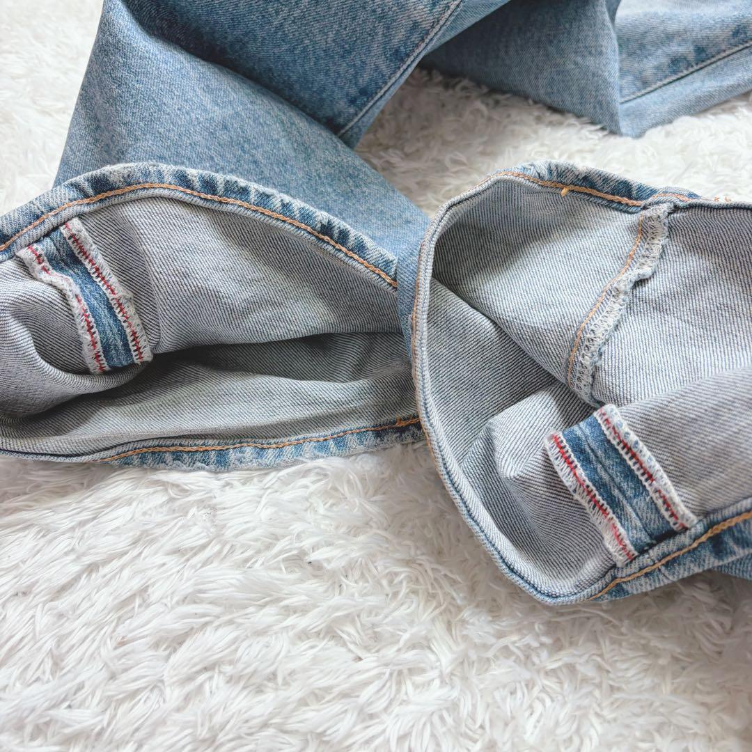 美品　MOUSSY MVS デニム フレアデニム ブーツカット 赤耳　ストレッチ